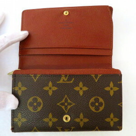 Louis Vuitton Bifold Porte Tresor Monnaie Monogram Wallet Bi - Picture 1 of 8